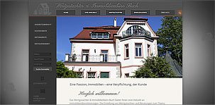 webdesign Immobilienportal, CMS Wordpress